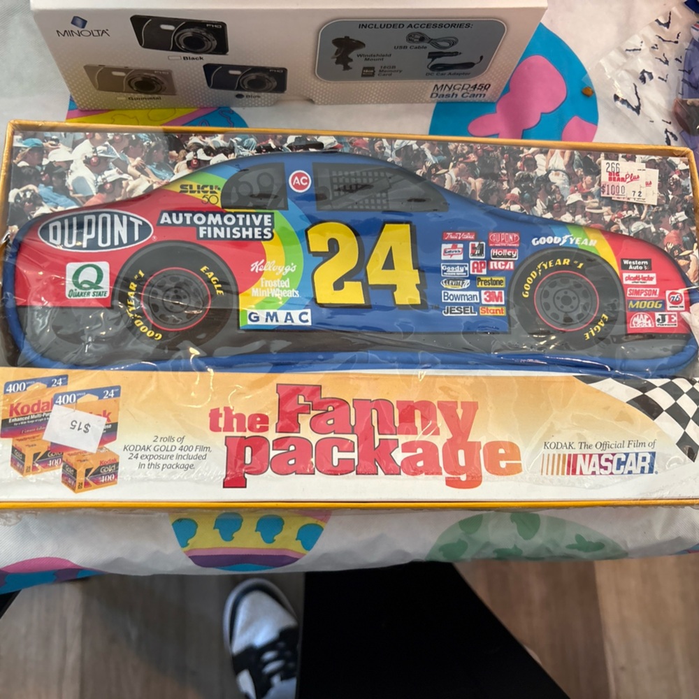 NASCAR Jeff Gordon Die-Cast Race Car - Blue/Red #24 The Fanny Package